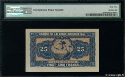 25 Francs FRENCH WEST AFRICA  1942 P.30a SC+