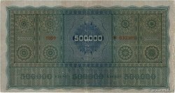500000 Kronen ÖSTERREICH  1922 P.084 fSS