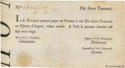 10 Livres Tournois typographié FRANCE  1720 Dor.21