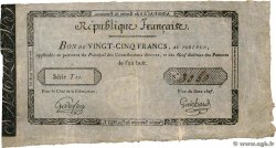 25 Francs FRANCE  1799 Laf.219