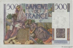 500 Francs CHATEAUBRIAND FRANCIA  1953 F.34.11 SPL+