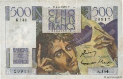 500 Francs CHATEAUBRIAND FRANCE  1953 F.34.12 F