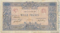 1000 Francs BLEU ET ROSE FRANKREICH  1919 F.36.34 fS