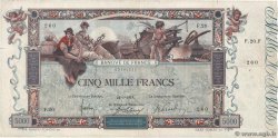5000 Francs FLAMENG FRANCE  1918 F.43.01 VF