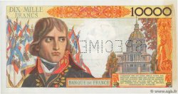 10000 Francs BONAPARTE Spécimen FRANKREICH  1955 F.51.01Spn VZ+