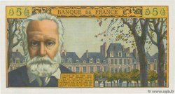 5 Nouveaux Francs VICTOR HUGO FRANCE  1959 F.56.02 UNC-