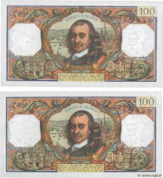 100 Francs CORNEILLE Lot FRANKREICH  1976 F.65.54 fST+