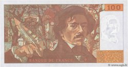 100 Francs DELACROIX imprimé en continu Numéro spécial FRANKREICH  1993 F.69bis.08 ST