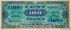 100 Francs DRAPEAU FRANKREICH  1944 VF.20.02 fST
