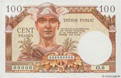 100 Francs TRÉSOR PUBLIC Épreuve FRANKREICH  1955 VF.34.00Ed ST