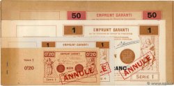 20 Centimes à 100 Francs Annulé FRANCE regionalism and various Valenciennes 1914 JP.59.2538- AU
