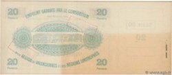 1 à 20 Francs Annulé FRANCE regionalism and miscellaneous Valenciennes 1916 JP.59.2575 AU