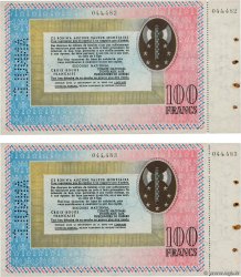100 Francs BON DE SOLIDARITÉ Annulé FRANCE regionalism and miscellaneous  1941 KL.10B AU-
