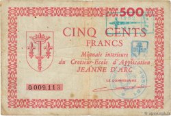 500 Francs FRANCE Regionalismus und verschiedenen  1949 K.287 S