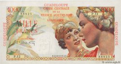 1000 Francs Union Française GUADELOUPE  1946 P.37a q.FDC