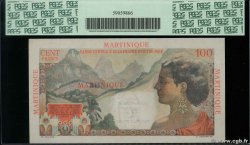 1 NF sur 100 Francs La Bourdonnais MARTINIQUE  1960 P.37 fST