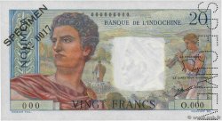 20 Francs Spécimen NOUVELLE CALÉDONIE  1963 P.50cs UNC