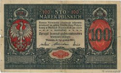 100 Marek POLEN  1915 P.06a fS