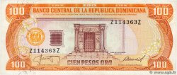 100 Pesos Oro Remplacement RÉPUBLIQUE DOMINICAINE  1987 P.122br BB