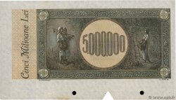5000000 Lei Épreuve RUMANIA  1947 P.061p SC