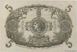 5 Francs Cabasson SENEGAL  1874 P.A1 UNC-