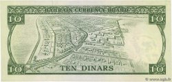 10 Dinars BAHRAIN  1964 P.06a AU-