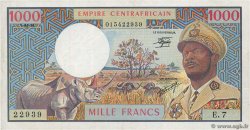 1000 Francs CENTRAFRIQUE  1978 P.06 TTB