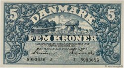 5 Kroner DINAMARCA  1943 P.030j SC+