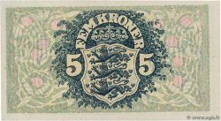5 Kroner DINAMARCA  1943 P.030j q.FDC
