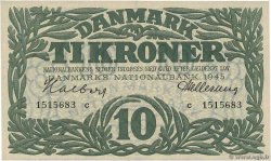 10 Kroner DENMARK  1945 P.037c UNC-