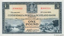 1 Pound SCOTLAND  1955 P.191a AU