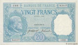 20 Francs BAYARD FRANCIA  1917 F.11.02 q.SPL