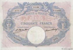 50 Francs BLEU ET ROSE FRANCIA  1926 F.14.39 EBC