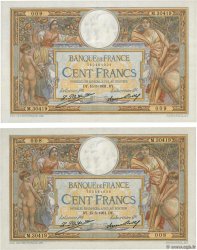 100 Francs LUC OLIVIER MERSON grands cartouches Consécutifs FRANCIA  1931 F.24.10 SC