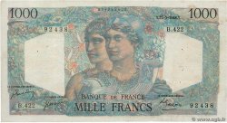 1000 Francs MINERVE ET HERCULE Faux FRANCE  1948 F.41.21x TTB