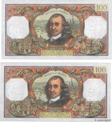 100 Francs CORNEILLE Consécutifs FRANKREICH  1977 F.65.59 fST+