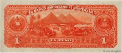 1 Peso GUATEMALA  1923 PS.116a VZ