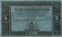 10 Dalere Non émis DANISH WEST INDIES (VIRGIN ISLANDS)  1849 P.04r XF