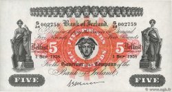 5 pounds NORTHERN IRELAND  1958 P.052d AU