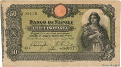 50 Lire ITALIE  1896 PS.846a TB