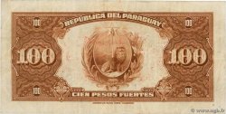 1 Guarani sur 100 Pesos PARAGUAY  1943 P.173a MB