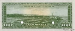 100 Dinara Spécimen YOUGOSLAVIE  1943 P.035Ds NEUF