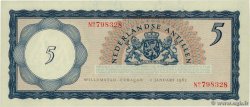 5 Gulden NETHERLANDS ANTILLES  1962 P.01a FDC
