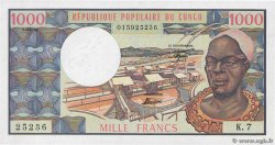 1000 Francs CONGO  1978 P.03d