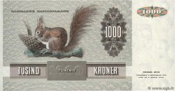 1000 Kroner DANEMARK  1986 P.053f NEUF