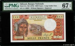 1000 Francs DSCHIBUTI   1979 P.37a ST