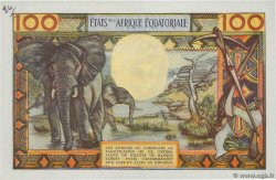 100 Francs EQUATORIAL AFRICAN STATES (FRENCH)  1962 P.03a fST+