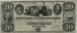 20 Dollars Non émis UNITED STATES OF AMERICA Portsmouth 1862  UNC-