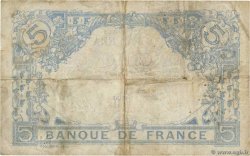 5 Francs BLEU lion inversé FRANKREICH  1916 F.02bis.04 SGE