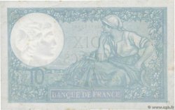 10 Francs MINERVE modifié FRANCE  1942 F.07.31 VF
